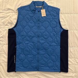 Peter Millar Blitz Vest | Men’s size XL | Blue & NEW with tags | $225